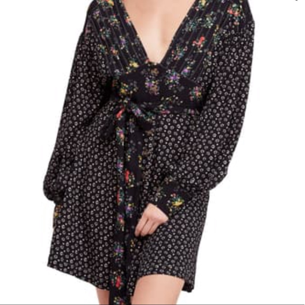 NWT 🏷 Free People Wonderland Printed Minidress